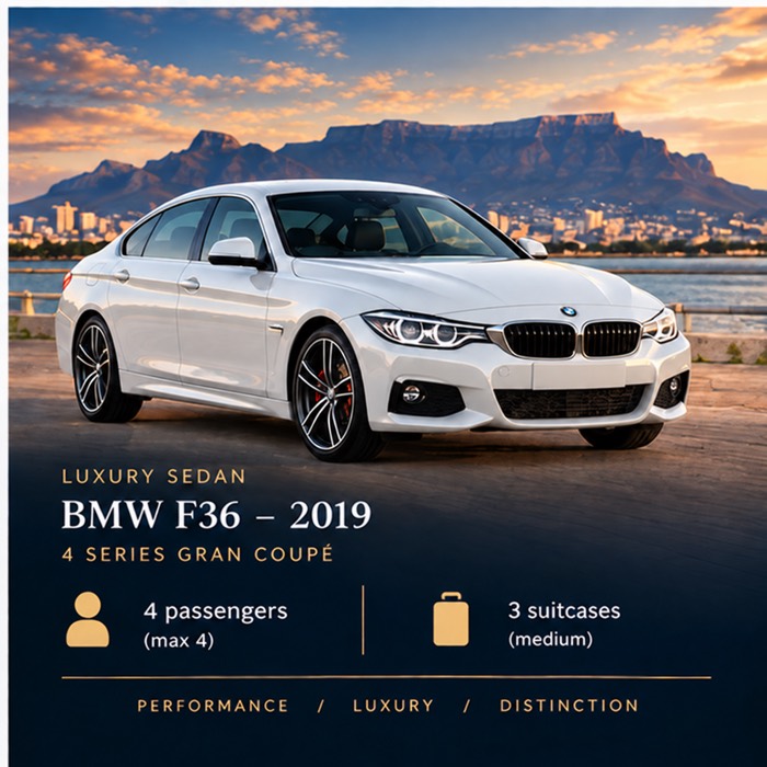 BMW 4 Series Gran Coupe, F36, 2019, white